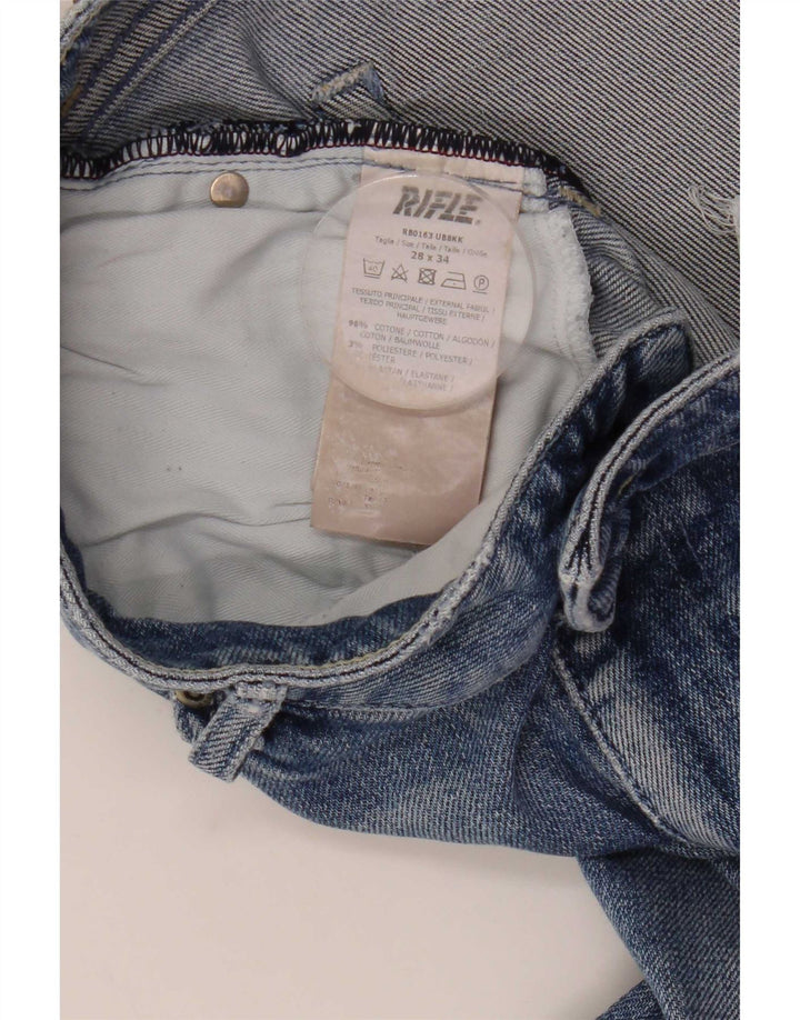 Blugi Rifle Bootcut pentru femei W28 L34 Bumbac albastru