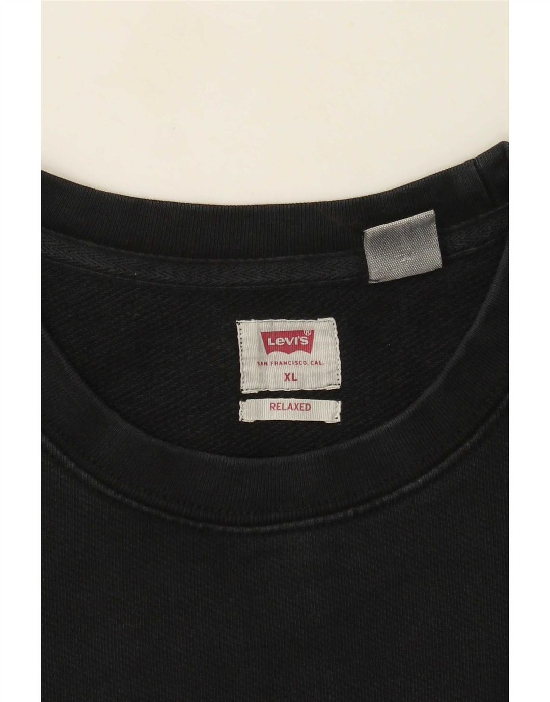 Pulover pentru bărbați Levi's Relaxed Fit, XL, negru