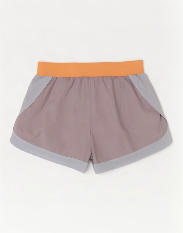 Pantaloni scurti sport Asics pentru femei UK 12, medii, multicolori, din poliester