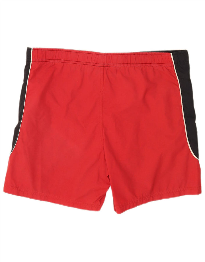 Pantaloni scurți de înot grafic pentru bărbați Reebok, negru, nailon color bloc