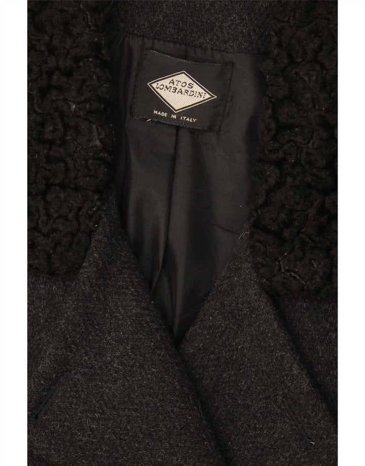 Palton pentru femei Atos Lombardini Marea Britanie 12 Medium Negru