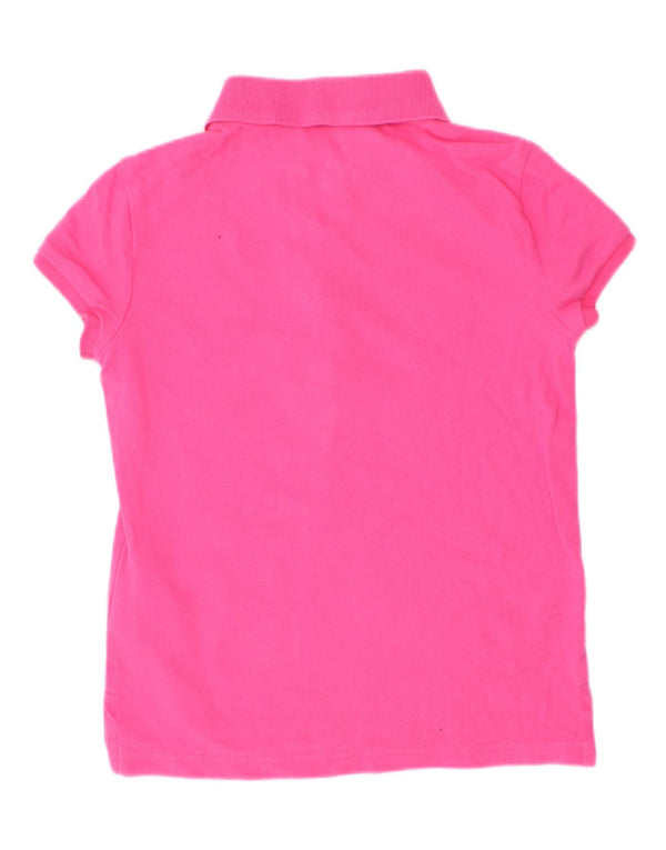 Polo Ralph Lauren Fete Top Maneca Lunga 6-7 Ani Roz Bumbac