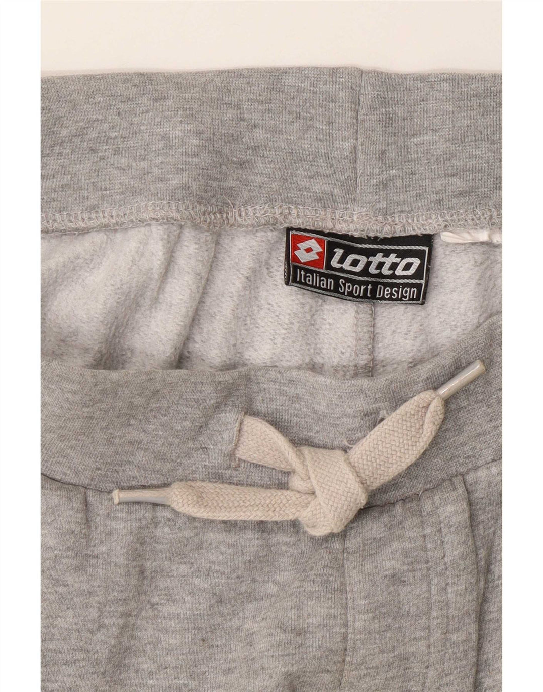 Pantaloni de trening grafic pentru femei Lotto Joggeri UK 14 Gri mediu