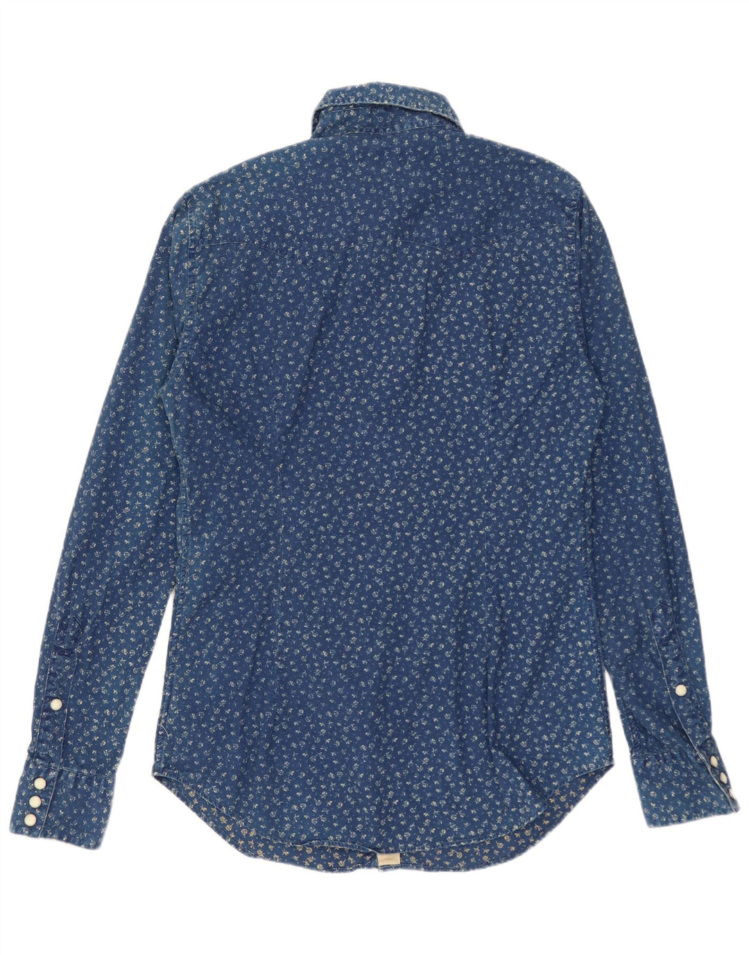 Cămașă pentru bărbați POLO RALPH LAUREN Bumbac albastru mic