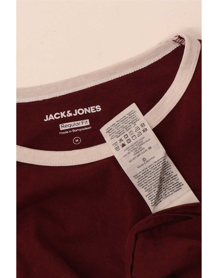 Tricou Jack & Jones pentru bărbați cu croiala normală Top, bumbac maro mediu