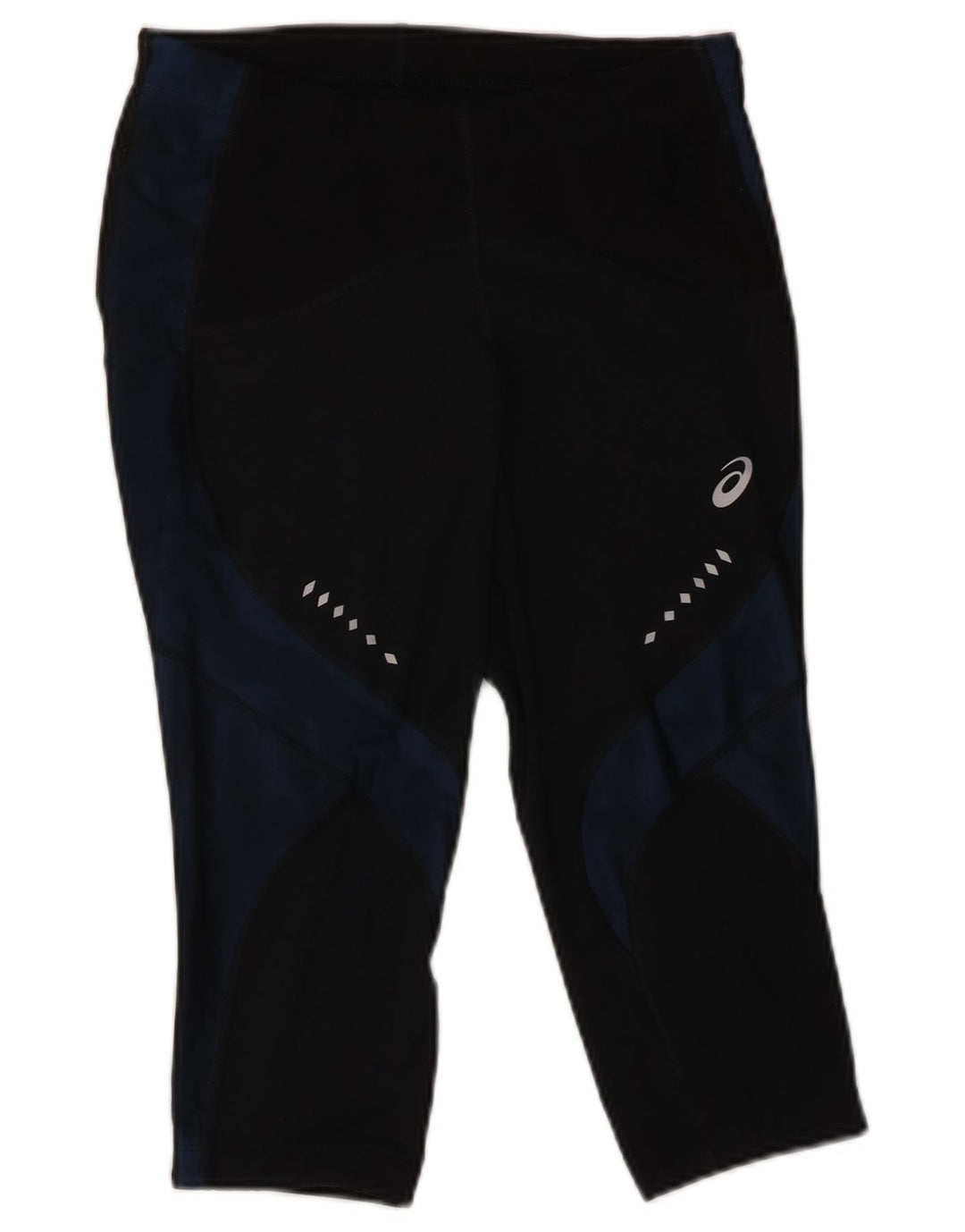 Leggings Capri Asics pentru femei UK 12 Poliester mediu negru