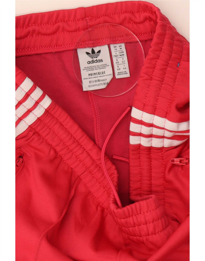 Pantaloni de trening Adidas pentru femei UK 14 Medium Red