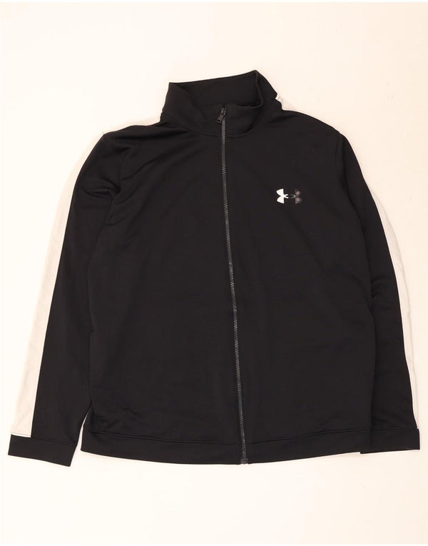 Jachetă de trening pentru bărbați Under Armour XL, poliester color bloc negru