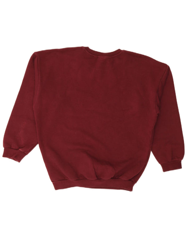 Hanorac pentru bărbați Adidas Jumper Medium Burgundy Bumbac