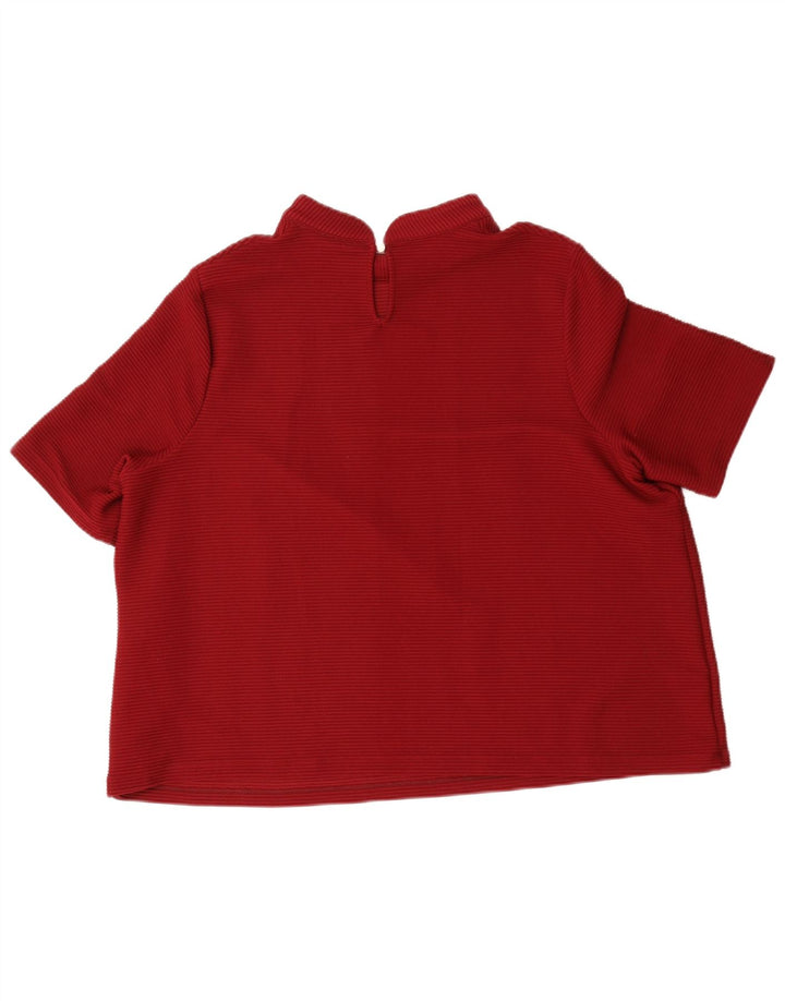 Marks & Spencer Bluză Femei Top UK 14 Medium Red