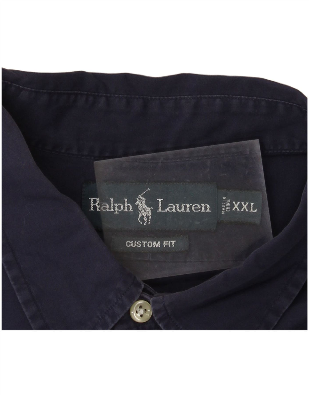 Cămașă personalizată pentru bărbați POLO RALPH LAUREN, bumbac bleumarin 2XL