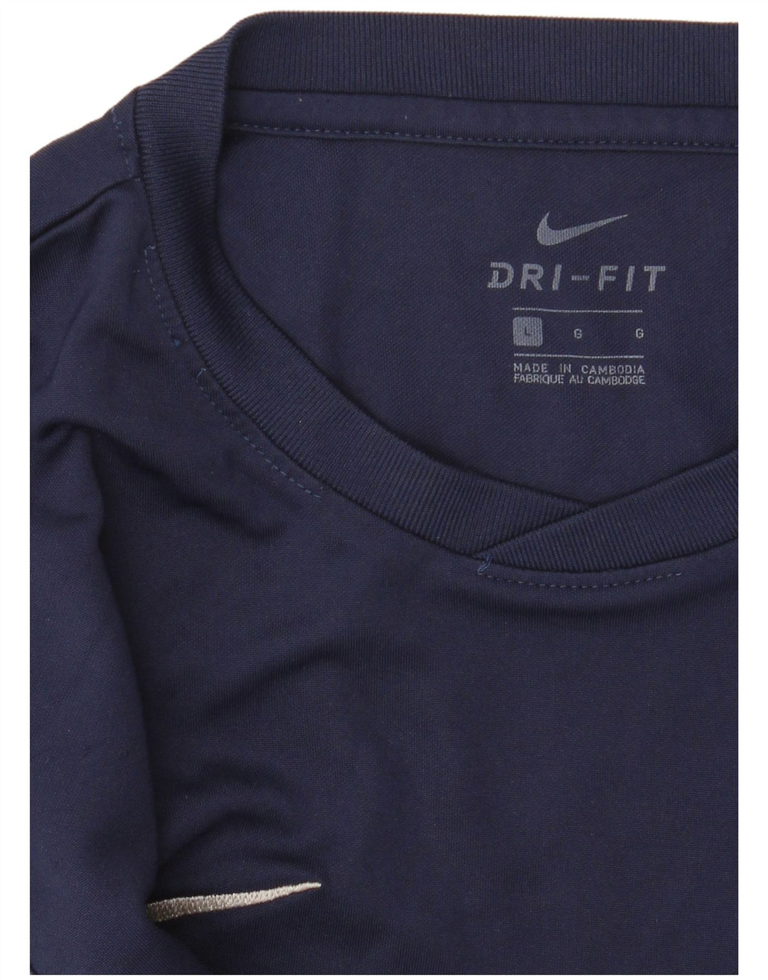 Tricou pentru bărbați Nike Dri Fit Top mare, bleumarin