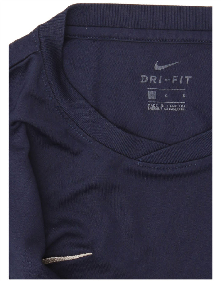 Tricou pentru bărbați Nike Dri Fit Top mare, bleumarin