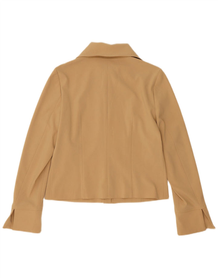 Bomber vintage pentru femei IT 46 mare, bej, poliester