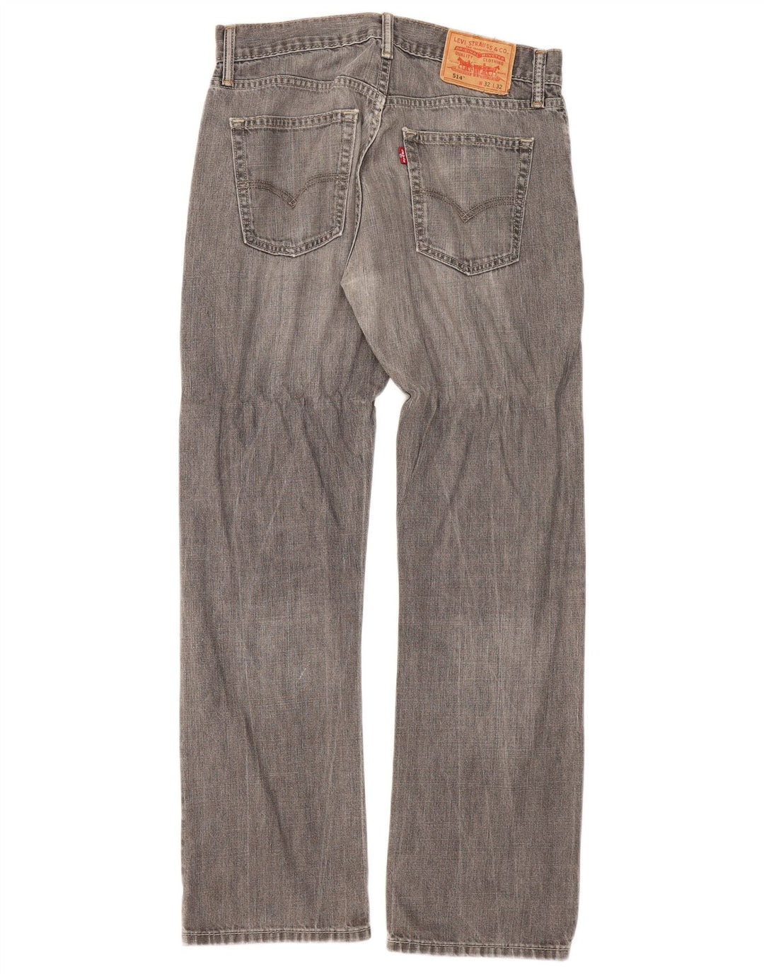 Blugi drepti 514 pentru femei Levi's W32 L32 bumbac gri