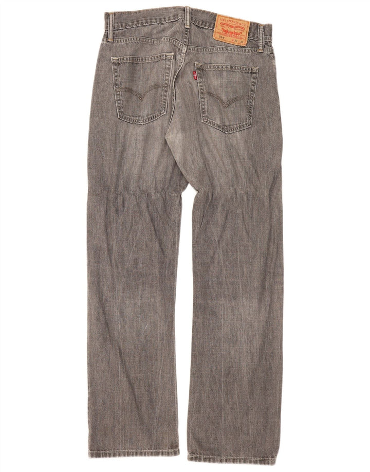 Blugi drepti 514 pentru femei Levi's W32 L32 bumbac gri