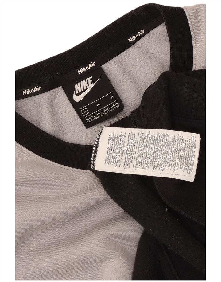 Pulover NIKE pentru bărbați, XL, gri, bumbac color bloc
