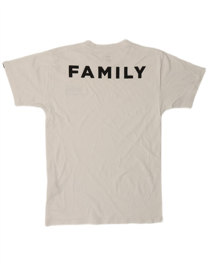 Tricou grafic pentru bărbați VANS Classic Fit Top Bumbac alb mediu