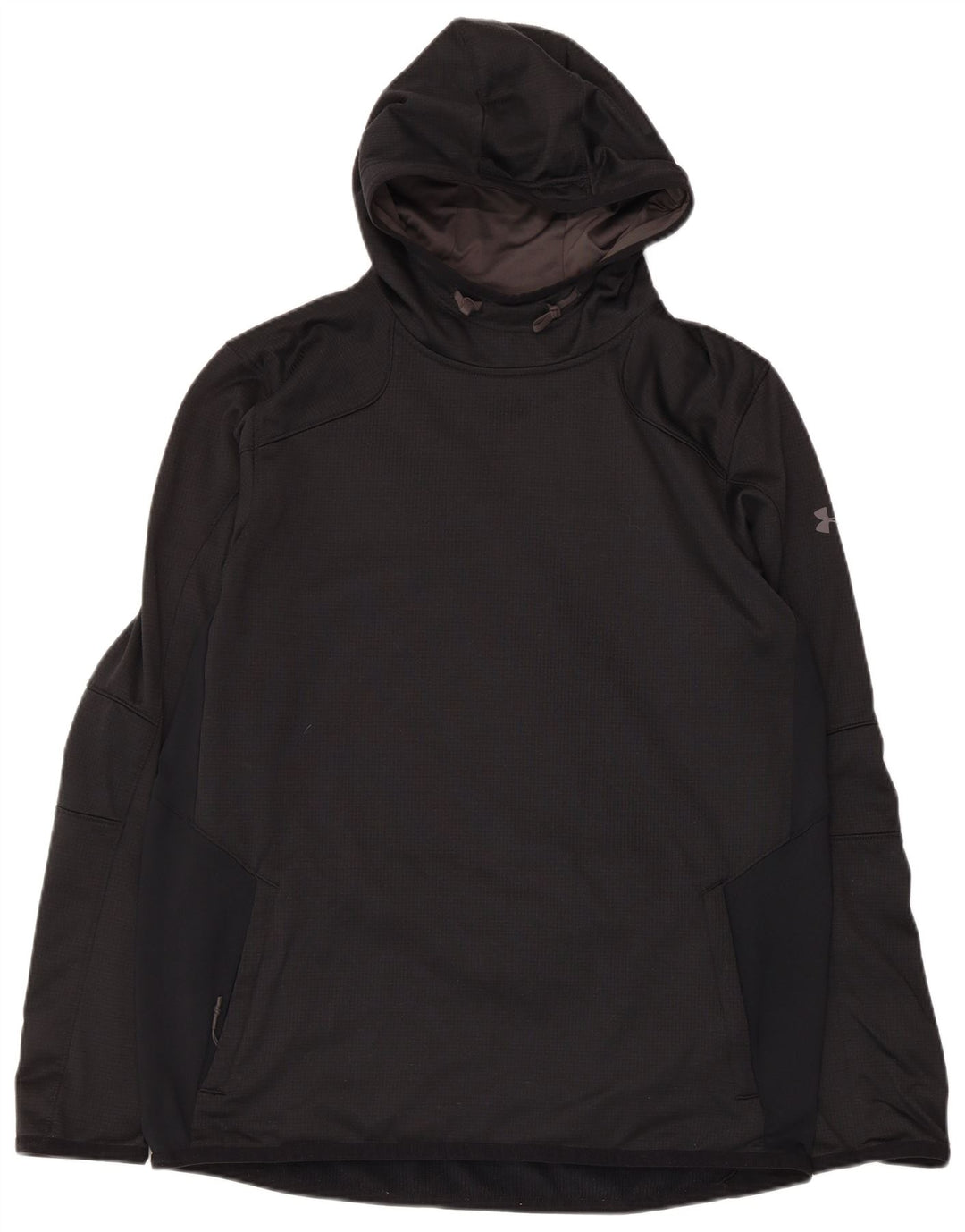 Pulover cu glugă Under Armour Cold Gear pentru bărbați, mare, negru, poliester