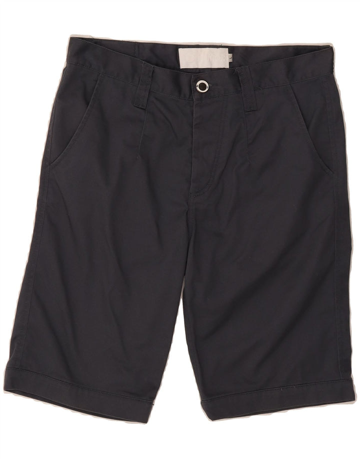 VINTAGE Mens Chino Shorts Large W34  Grey Polyester Vintage Vintage and Second-Hand Vintage from Messina Hembry 