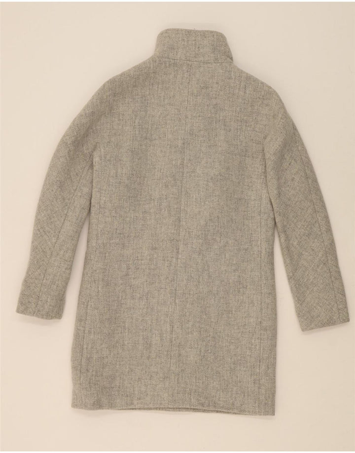 J. CREW Womens Loose Fit Overcoat US 0 XS Grey Wool Vintage J. Crew and Second-Hand J. Crew from Messina Hembry 