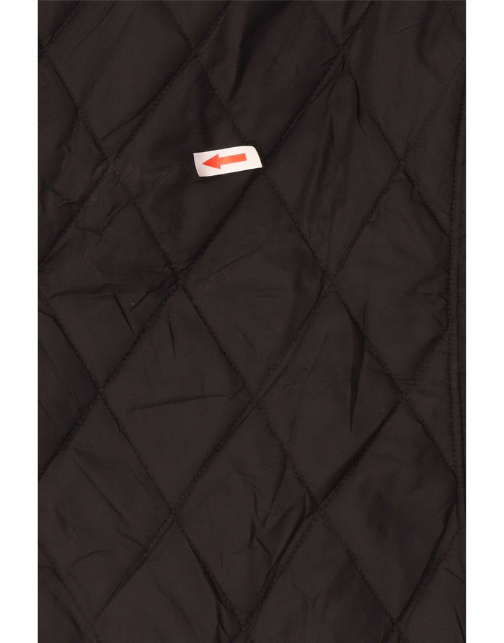 Jachetă matlasată Eddie Bauer pentru femei UK 18 XL Nylon negru