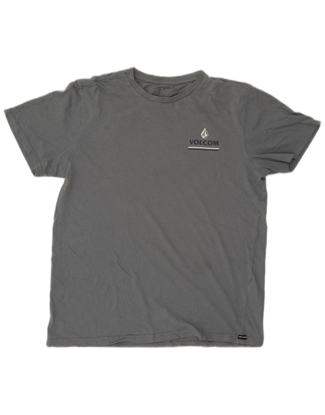 VOLCOM Tricou cu grafic pentru femei Top UK 16 Large Blue Bumbac