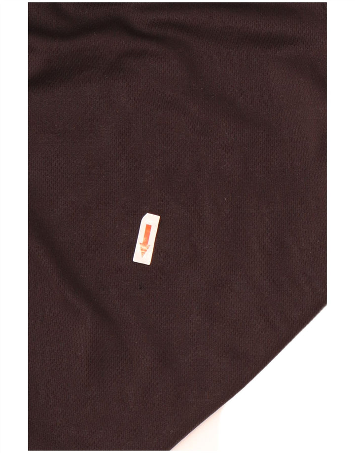 Pantaloni scurți sport dublu uscat Champion pentru bărbați, poliester color bloc mediu, negru