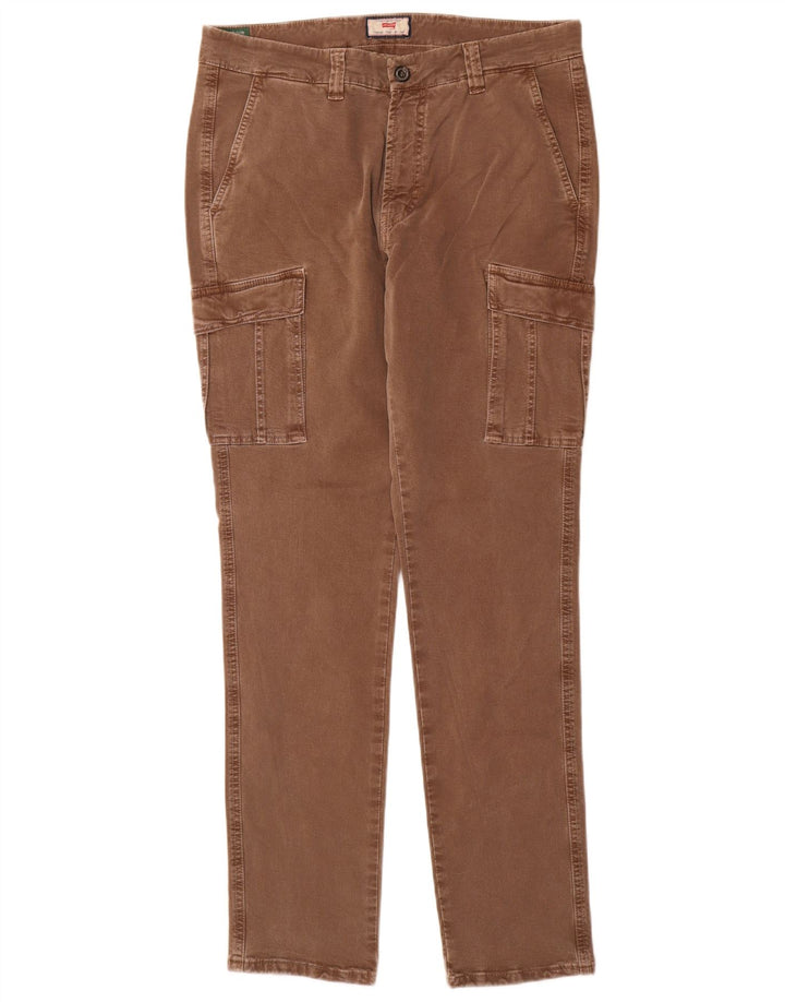 Pantaloni cargo subțiri pentru bărbați Carrera IT 48 Medium L33 L32 Bumbac maro