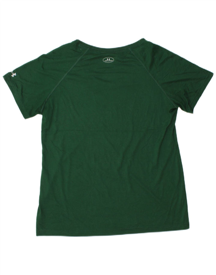 Tricou pentru femei UNDER ARMOUR Heat Gear Top UK 18 XL Poliester verde