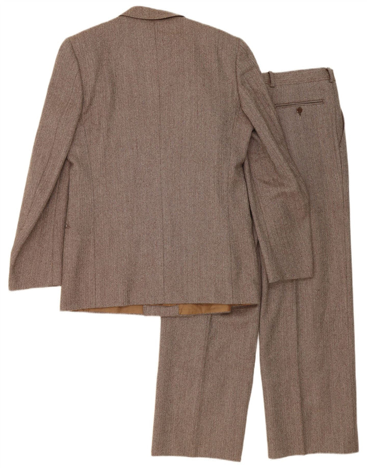 Set 2 piese pentru bărbați Cantarelli IT 50 Large W31 L27 Brown Herringbone