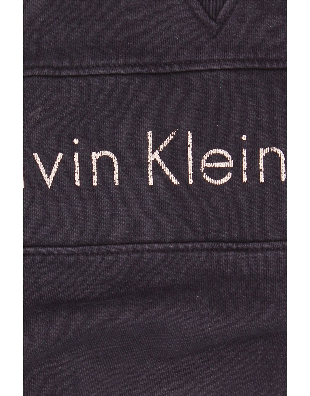 Hanorac grafic pentru bărbați Calvin Klein Jeans Pulover mare bleumarin