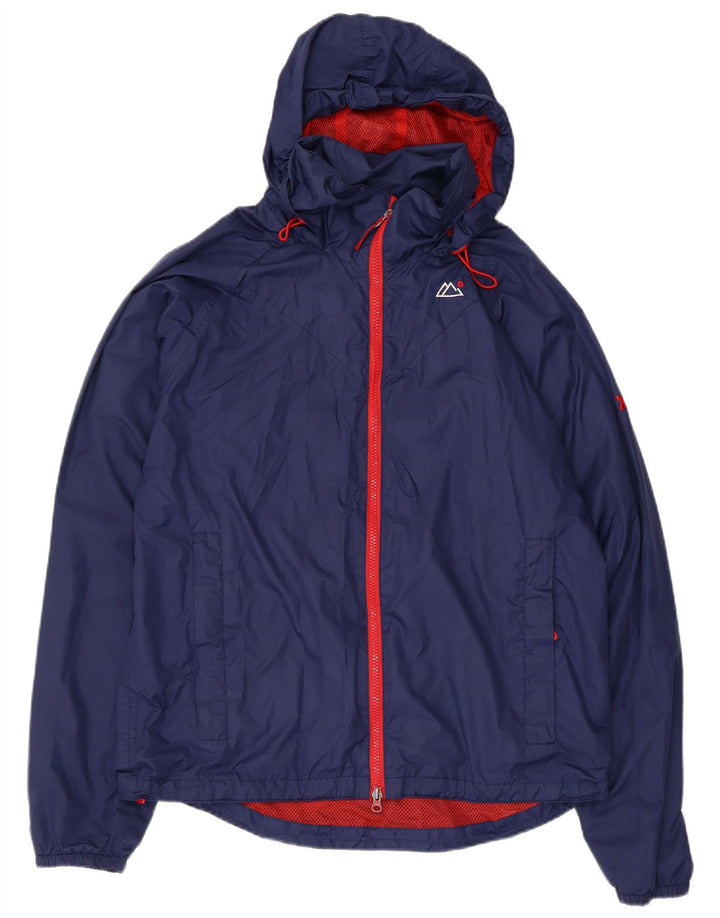 Jachetă de ploaie cu glugă pentru bărbați Target Dry UK 38 Poliester mediu bleumarin