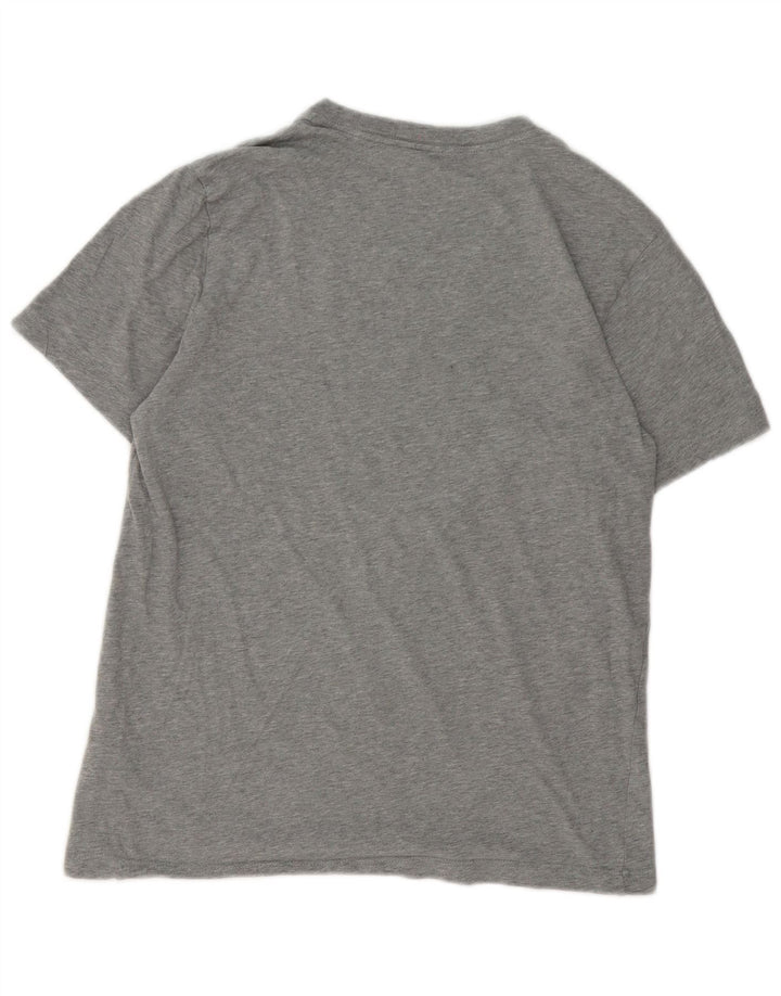 Tricou pentru bărbați Nike Top mediu gri bumbac cu pete