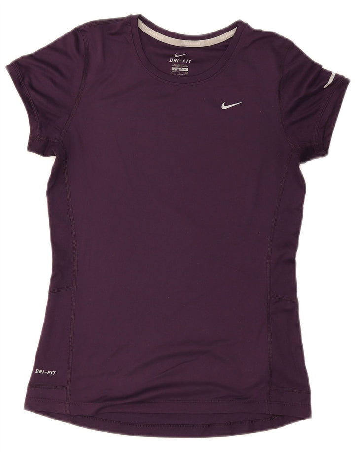 Tricou Nike Dri Fit pentru femei Top UK 8 Small Violet Poliester