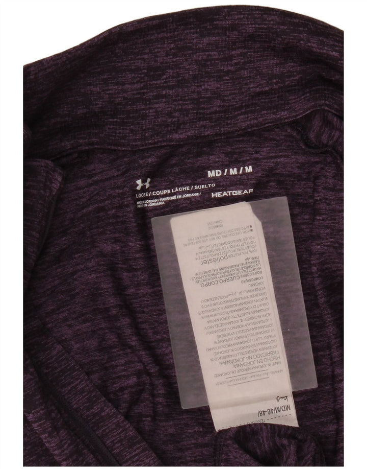 Top de trening Under Armour pentru femei Heat Gear Pullover UK 12 Medium Purple