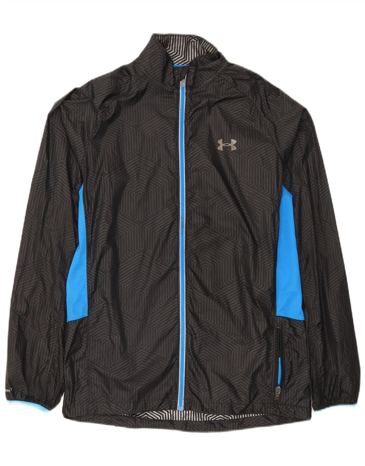 Jachetă de ploaie pentru bărbați Under Armour UK 38 Medium Black Colorblock Nylon