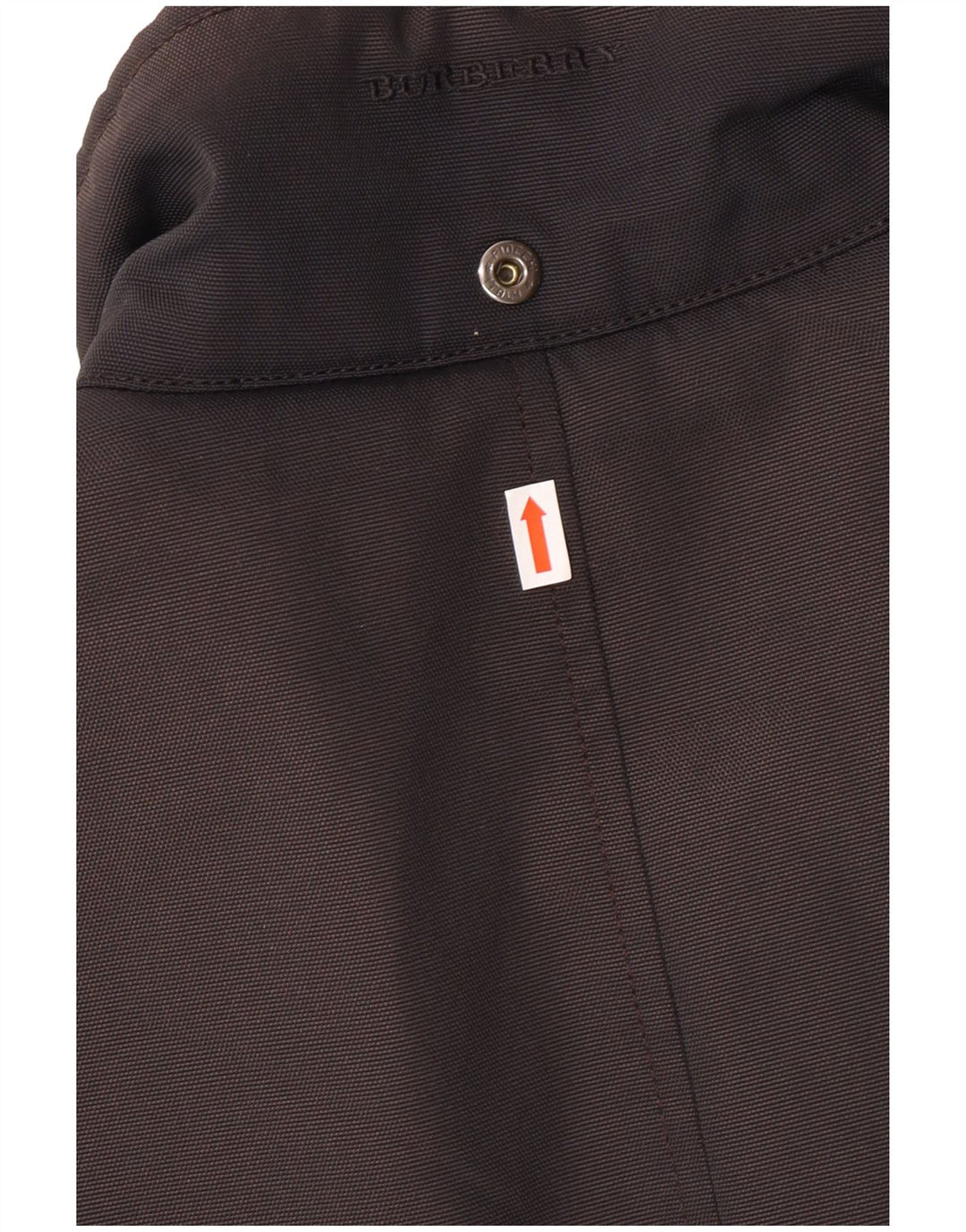 Pardesiu BURBERRY pentru bărbați UK 40 mare, negru, clasic din poliamidă