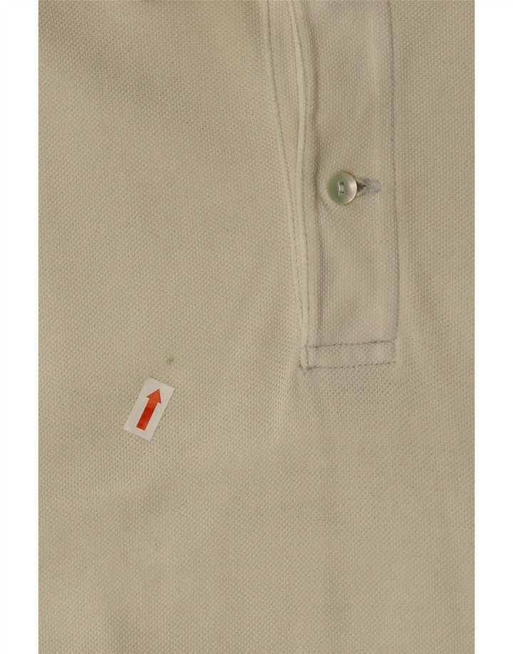 KAPPA Mens Polo Shirt XL Off White Cotton Vintage Kappa and Second-Hand Kappa from Messina Hembry 
