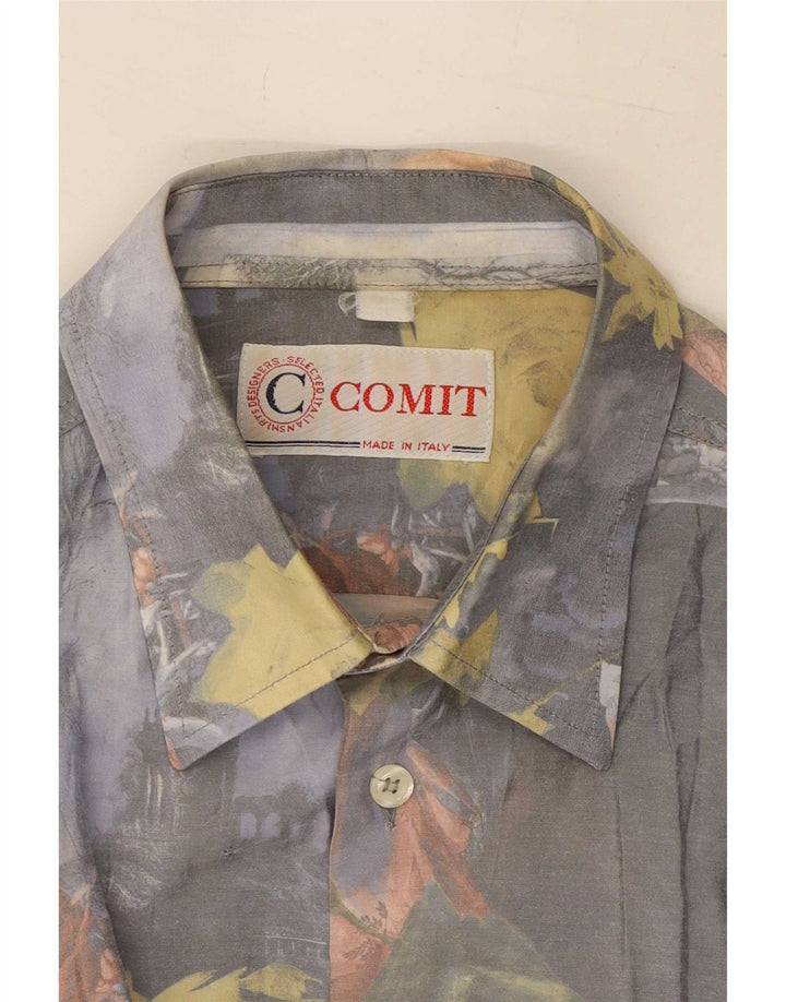 Cămașă pentru bărbați Comint Gri mediu Floral