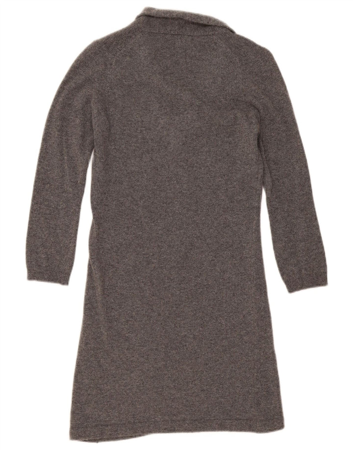Massimo Dutti Rochie Jumper Femei UK 6 XS Gri