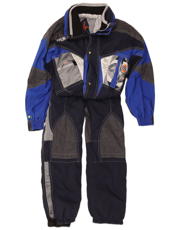 Trening complet pentru bărbați Colmar cu grafic IT 50 Medium Bleumarin Colorblock