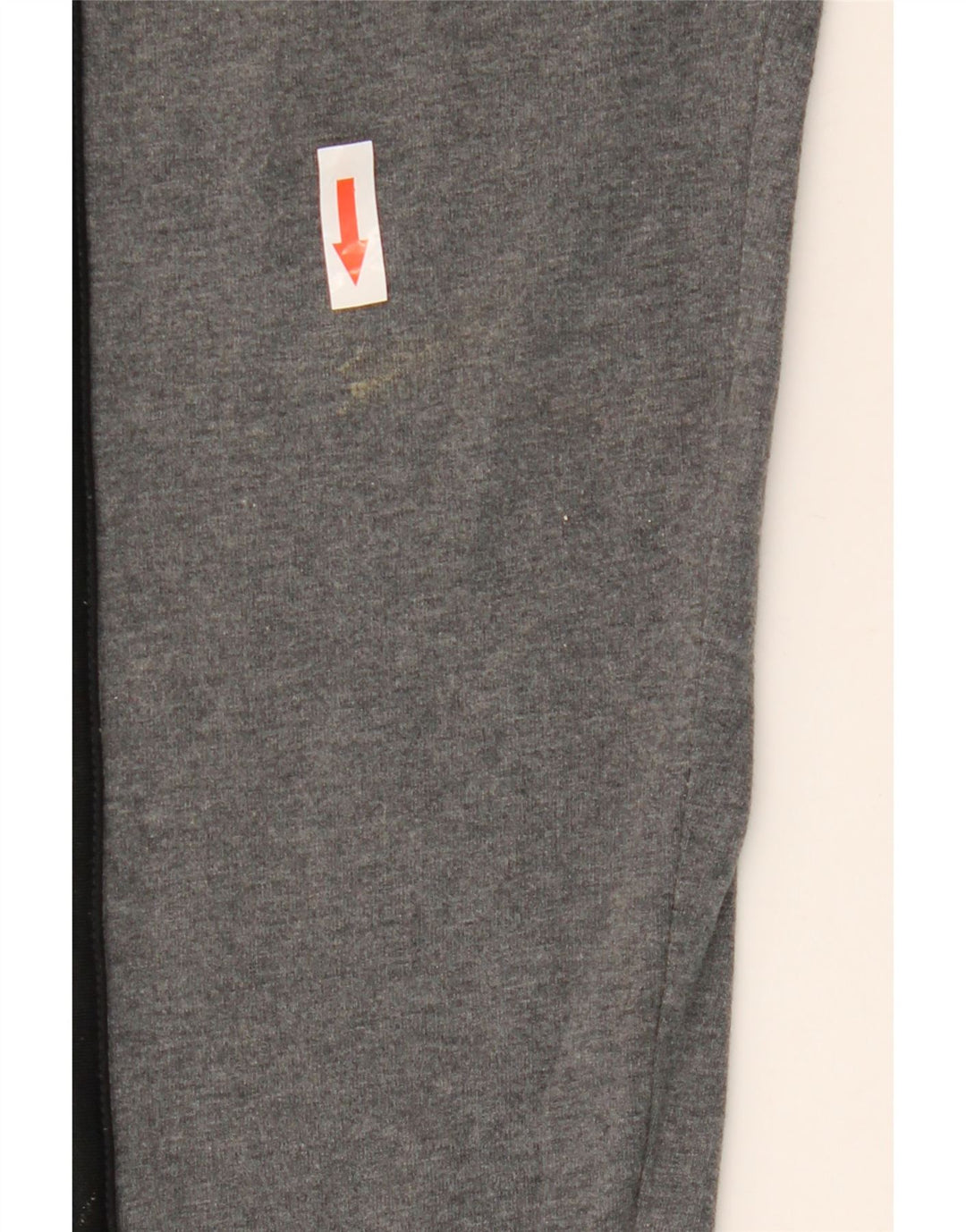 Leggings pentru femei ADIDAS UK 8/10 mic bumbac gri