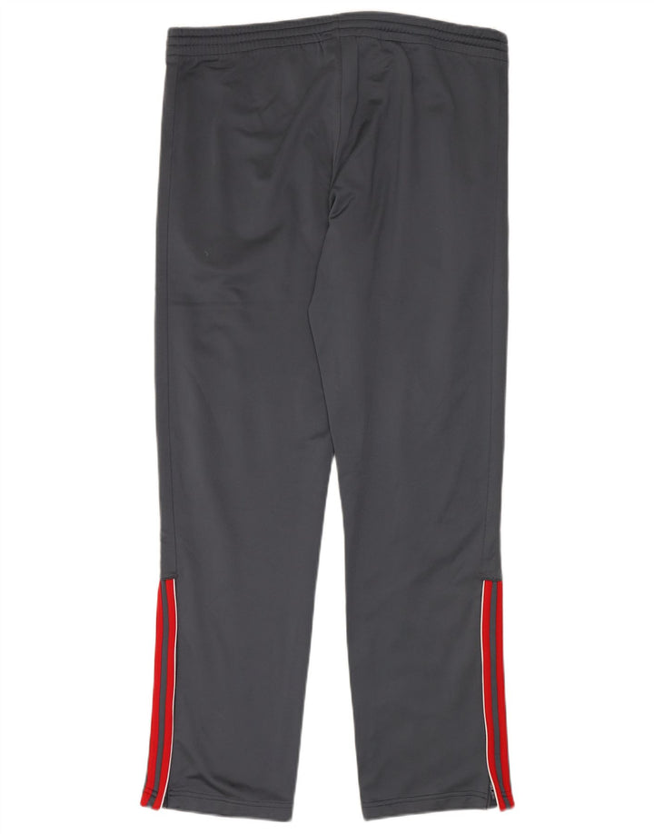 Pantaloni de trening ADIDAS pentru bărbați UK 38/40 Poliester mediu gri