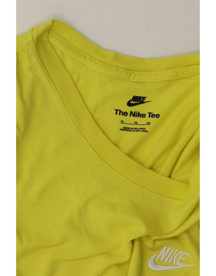 Tricou Bărbați NIKE Top XL Verde Bumbac