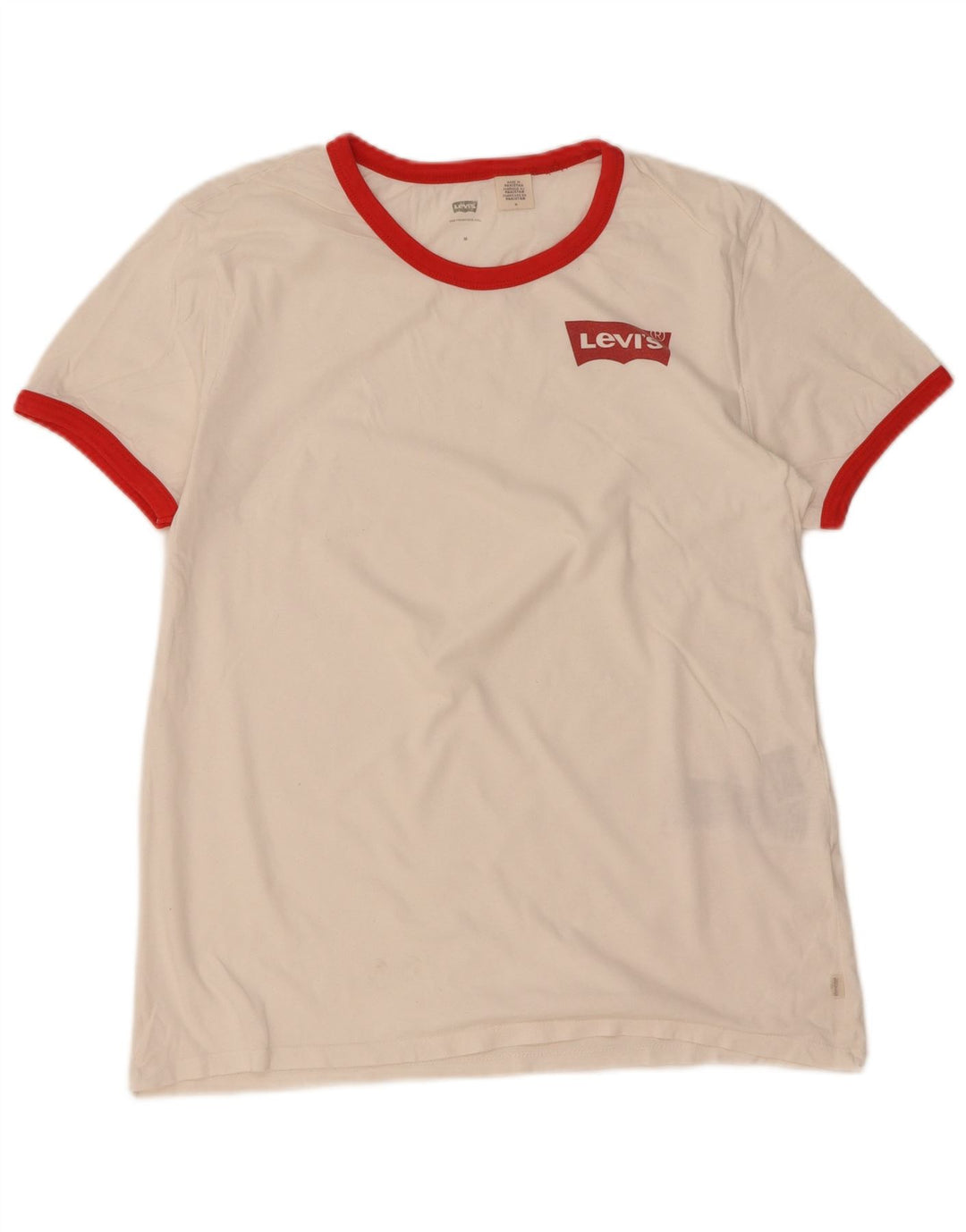 Tricou pentru femei Levi's Top UK 14 Medium White Colorblock Bumbac