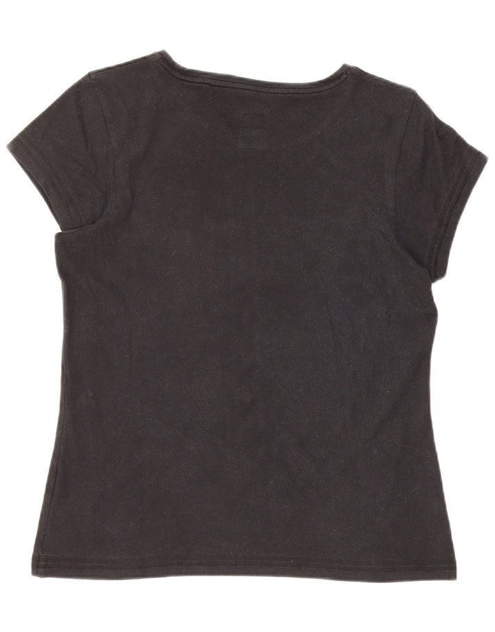 Tricou grafic Asics pentru femei Top UK 12 Medium Black