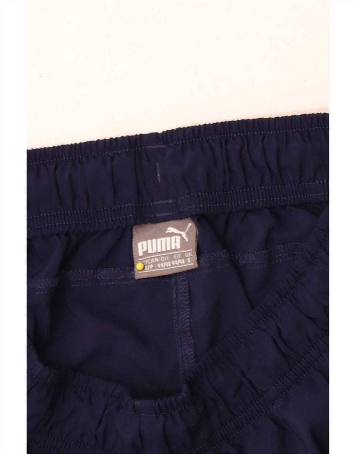 Pantaloni scurti sport Puma pentru bărbați, poliester, albastru mic
