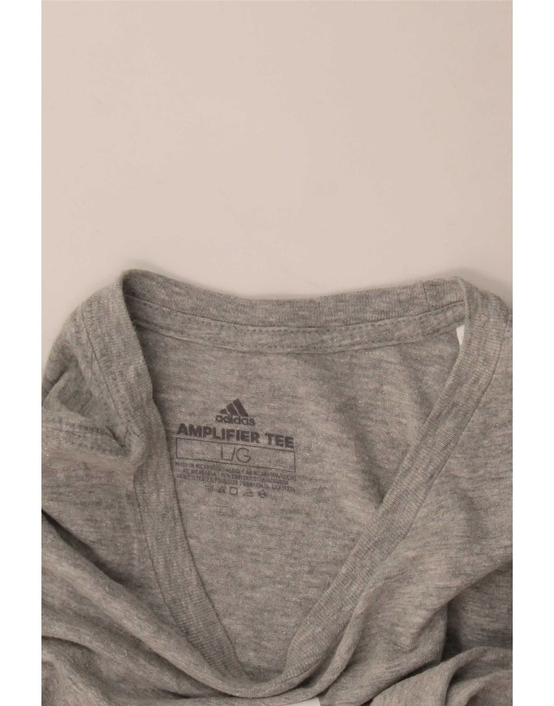 Tricou grafic pentru bărbați Adidas Top mare gri