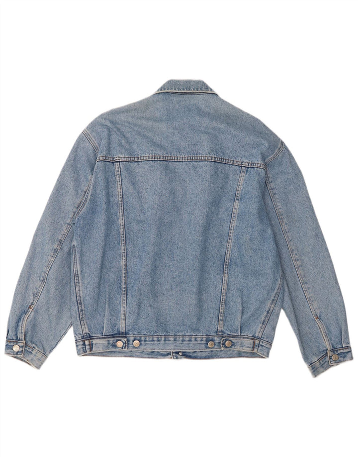 Jachetă de blugi vintage pentru bărbați UK 42 XL Albastru